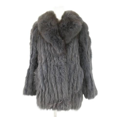 ファー フィアンセス FUR Fiancesse コート フォックスファー 毛皮 M
