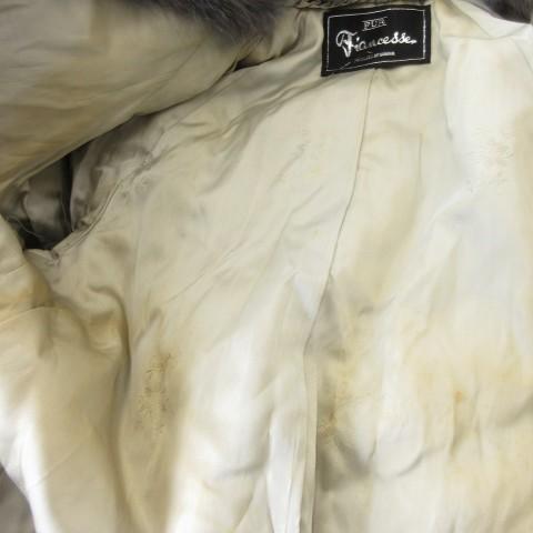 ファー フィアンセス FUR Fiancesse コート フォックスファー 毛皮 M
