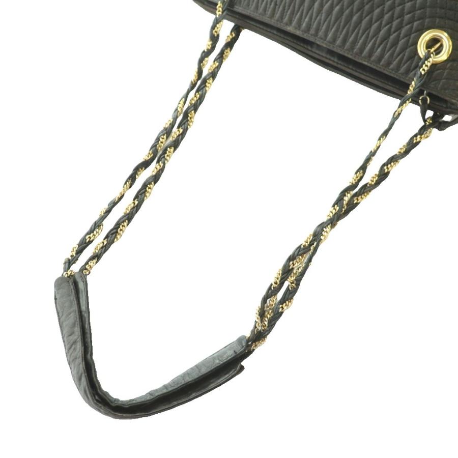 Bally（バリー） ショルダーバッグ レザー キルティング ダーク