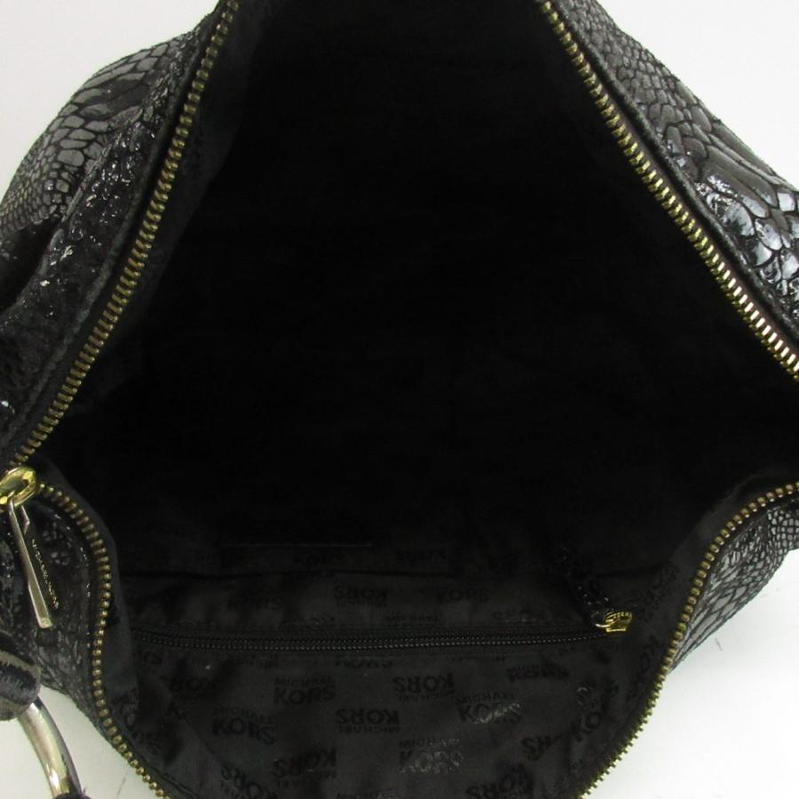 美品 マイケルコース フルトン レザーショルダー ブラック 2way 