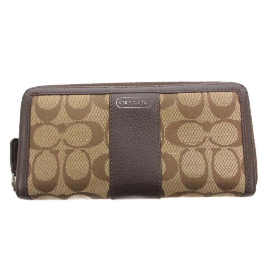 COACH（コーチ） 長財布 ウォレット 小銭入れあり シグネチャー 