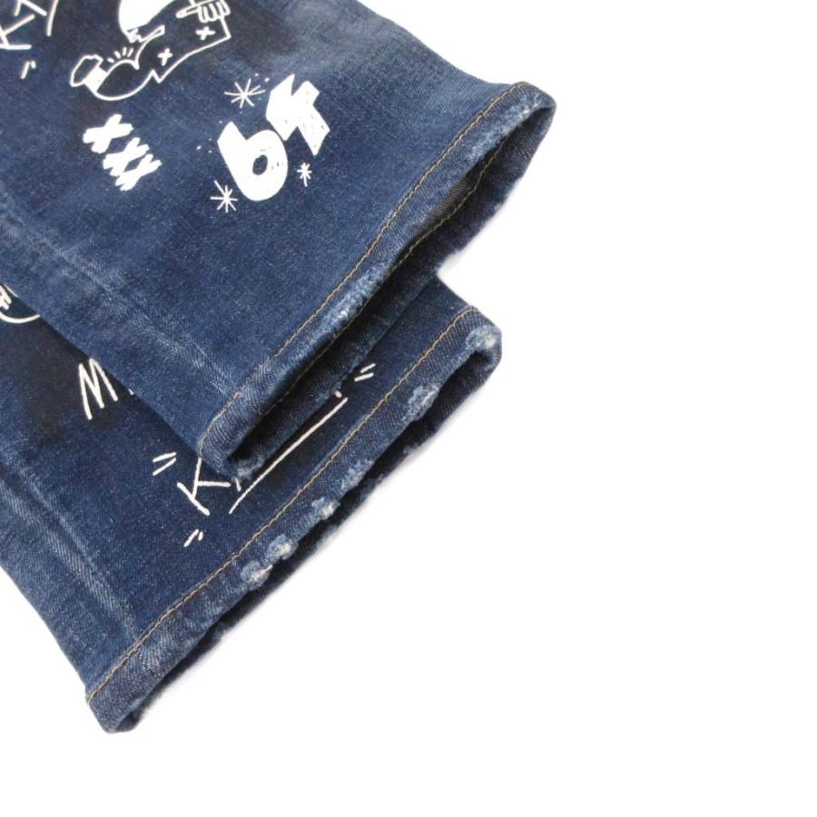 DSQUARED2（ディースクエアード） 美品 Dark Graffiti Wash Skater