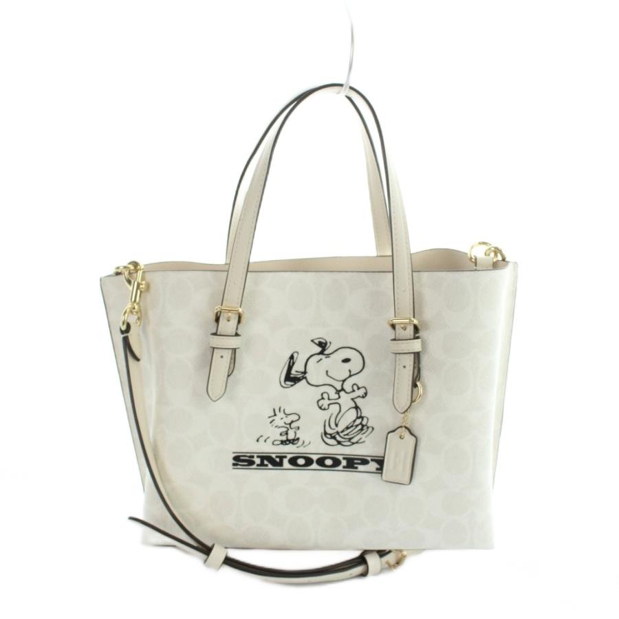 COACH（コーチ） ピーナッツ PEANUTS スヌーピー モリー トートバッグ