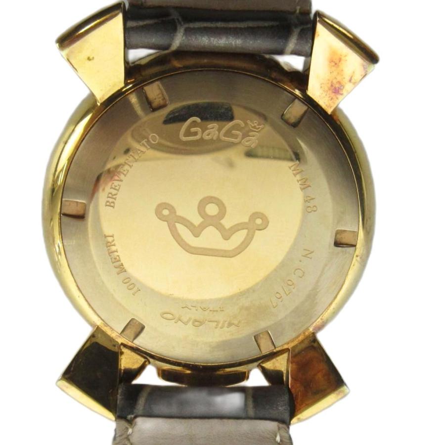 ガガミラノ GaGa MILANO マヌアーレ 48mm 腕時計 ウォッチ クォーツ