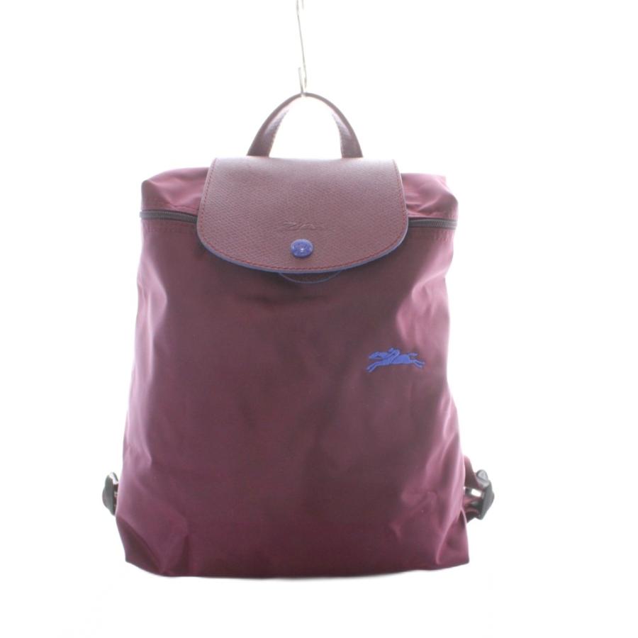 【極美品】LONGCHAMP リュック LONGCHAMP（ロンシャン） リュックサック デイパック ボルドー