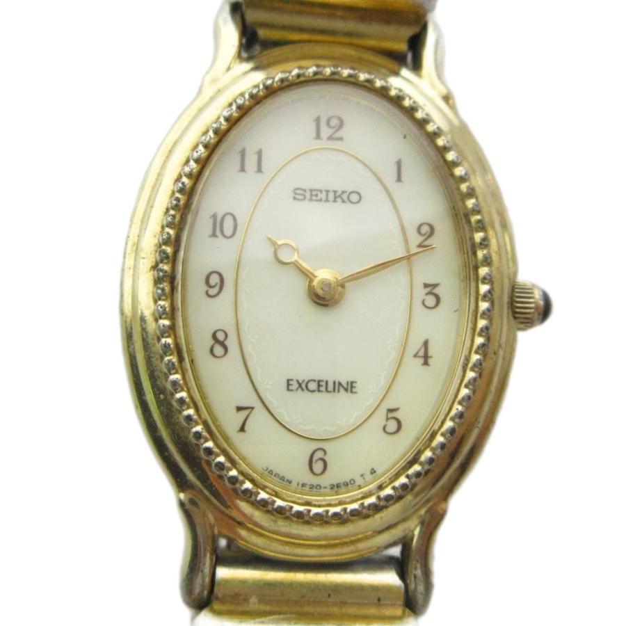 SEIKO EXCELINE 1F20-6A4A 腕時計 ゴールド ヴィンテージ セイコー SEIKO EXCELINE エクセリーヌ 1F20-6A4A 腕時計 ウォッチ