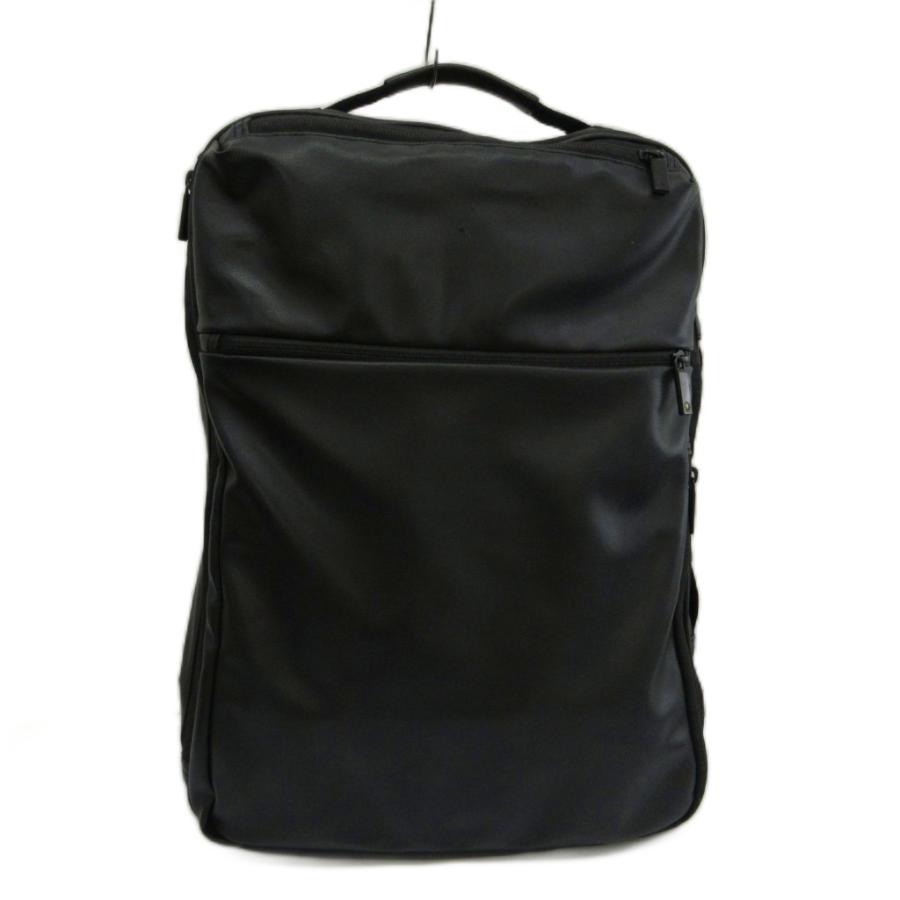 美品✨Ace gene エース ジーン ビジネスバッグ 2way 2機室 黒 エース ACE リュックサック バックパック ビジネスバッグ 2WAY レザー