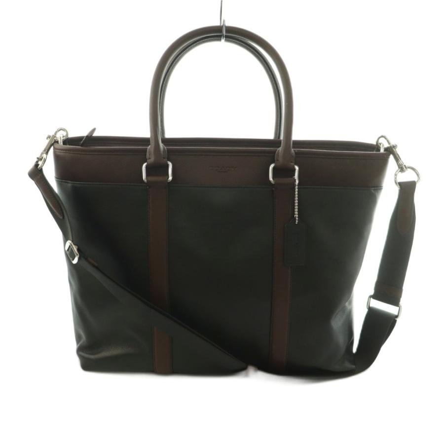 良品　coach コーチ　メトロポリタン 2WAY ショルダー　ビジネス　茶 COACH（コーチ） メトロポリタン 2WAY トートバッグ ショルダーバッグ