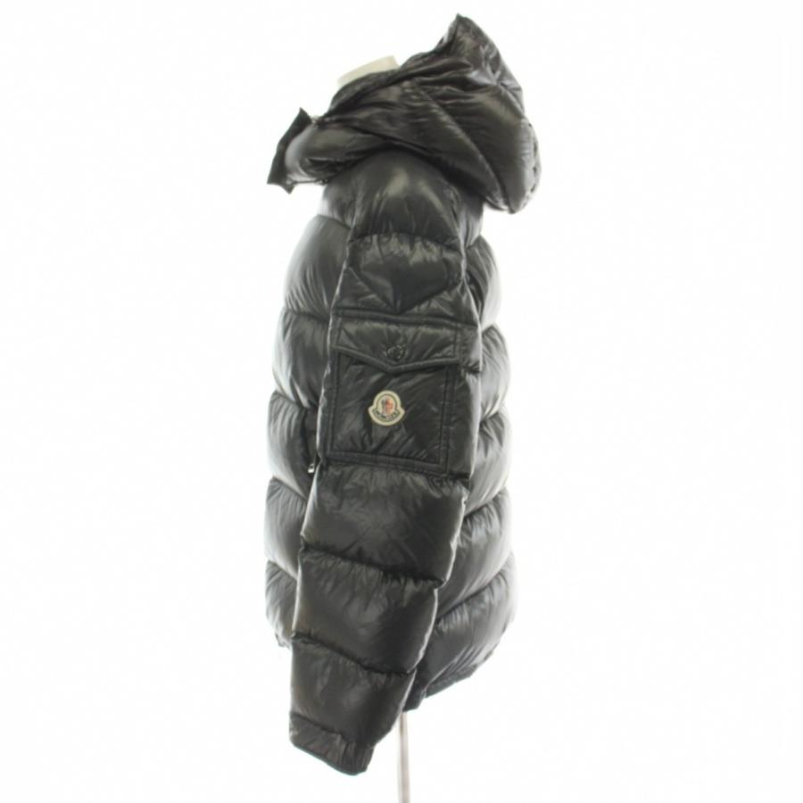 モンクレール MONCLER MAIRE マイレ ダウンジャケット ナイロン ワッペンロゴ 1 黒 ブラック H20931A00142 /MW ■GY18 レディースの画像
