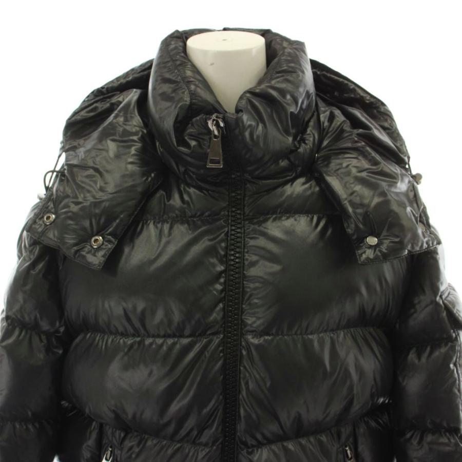 モンクレール MONCLER MAIRE マイレ ダウンジャケット ナイロン ワッペンロゴ 1 黒 ブラック H20931A00142 /MW ■GY18 レディースの画像