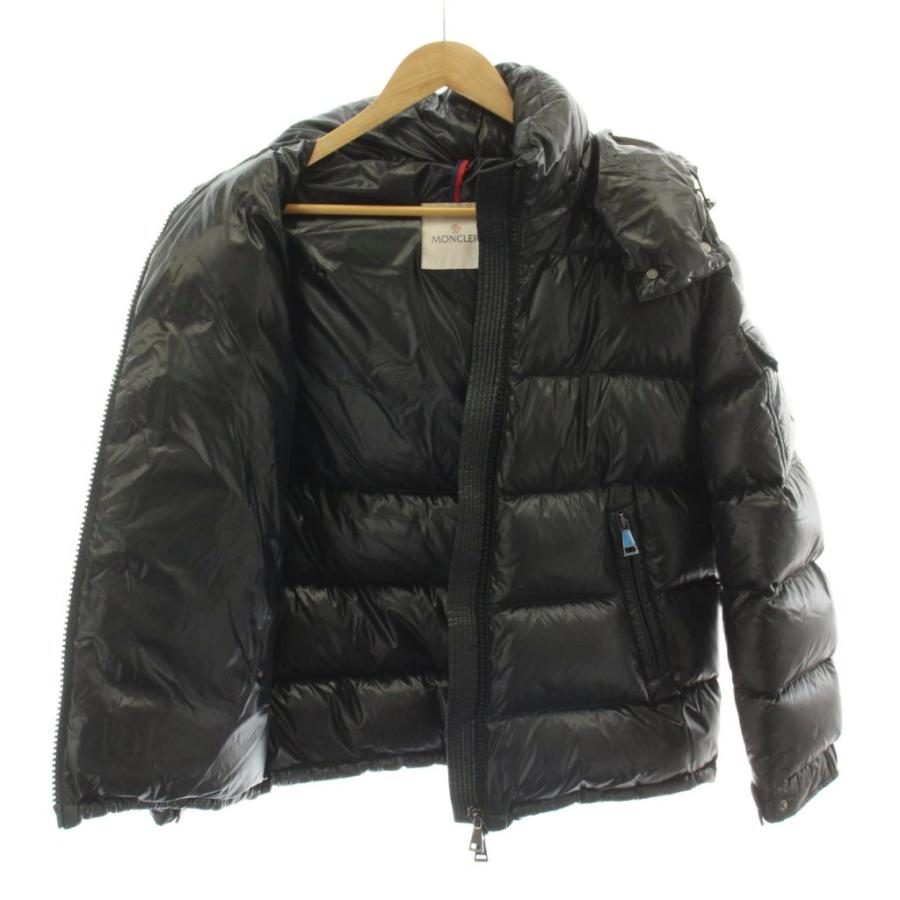 モンクレール MONCLER MAIRE マイレ ダウンジャケット ナイロン ワッペンロゴ 1 黒 ブラック H20931A00142 /MW ■GY18 レディースの画像