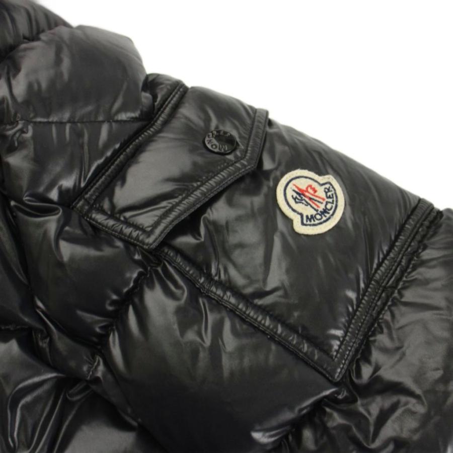 モンクレール MONCLER MAIRE マイレ ダウンジャケット ナイロン ワッペンロゴ 1 黒 ブラック H20931A00142 /MW ■GY18 レディースの画像