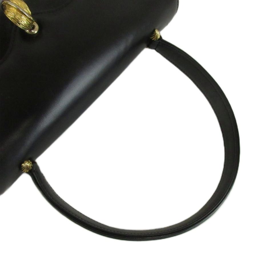 和光 WAKO ハンドバッグ フォーマル エナメル レザー ワンハンドル
