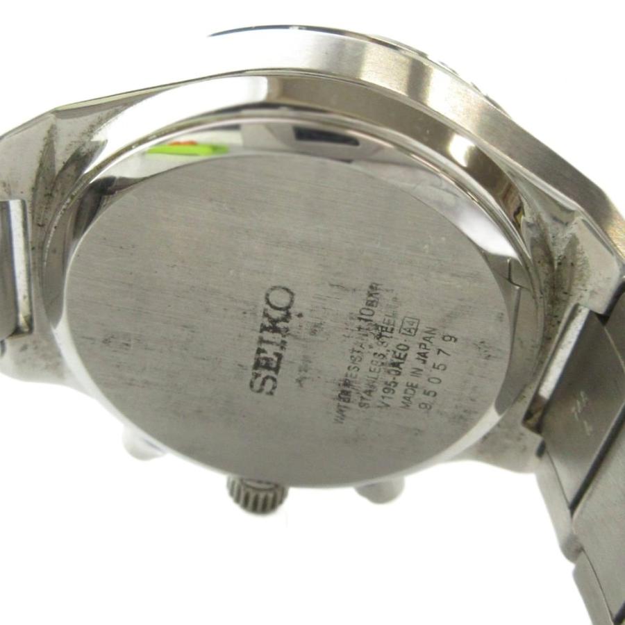 セイコー SEIKO WORLD TIME SOLAR V195-0AE0 ワールドタイム ソーラー