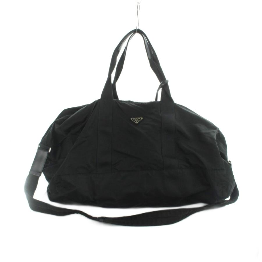 PRADA（プラダ） ボストンバッグ ショルダー 2WAY ナイロン 三角 