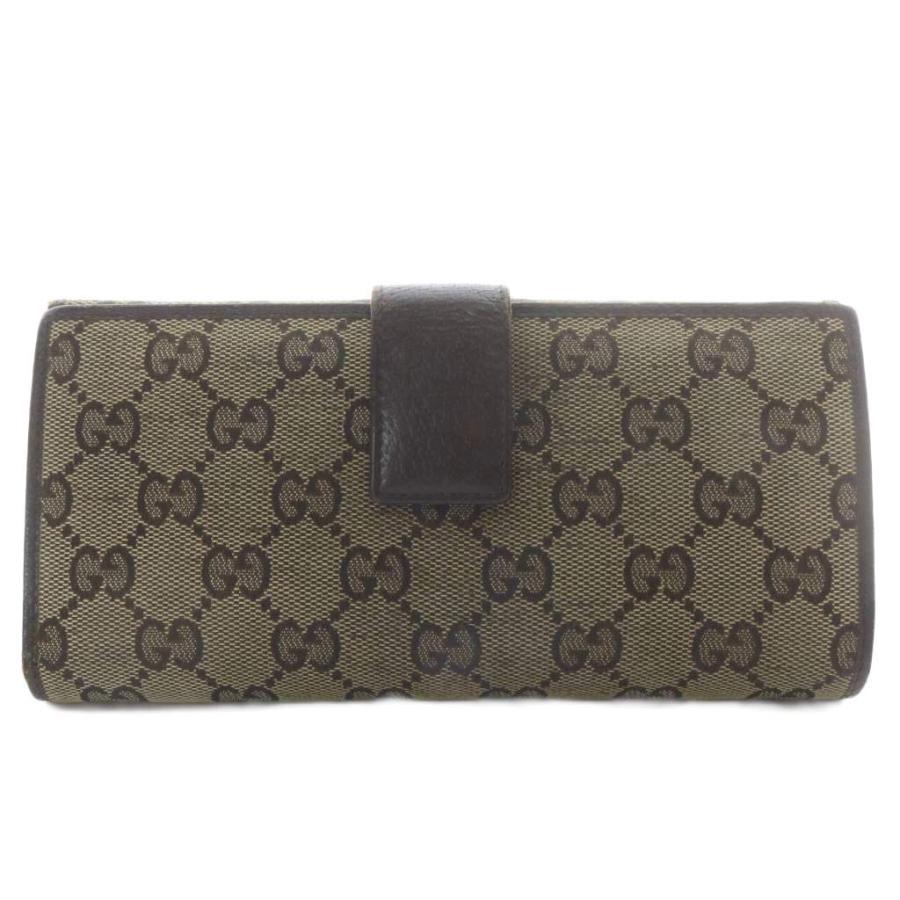 グッチ 長財布 二つ折り GGキャンバス ベージュ 112715・2888 GUCCI（グッチ） 長財布 二つ折り GGキャンバス ベージュ 112715・2888
