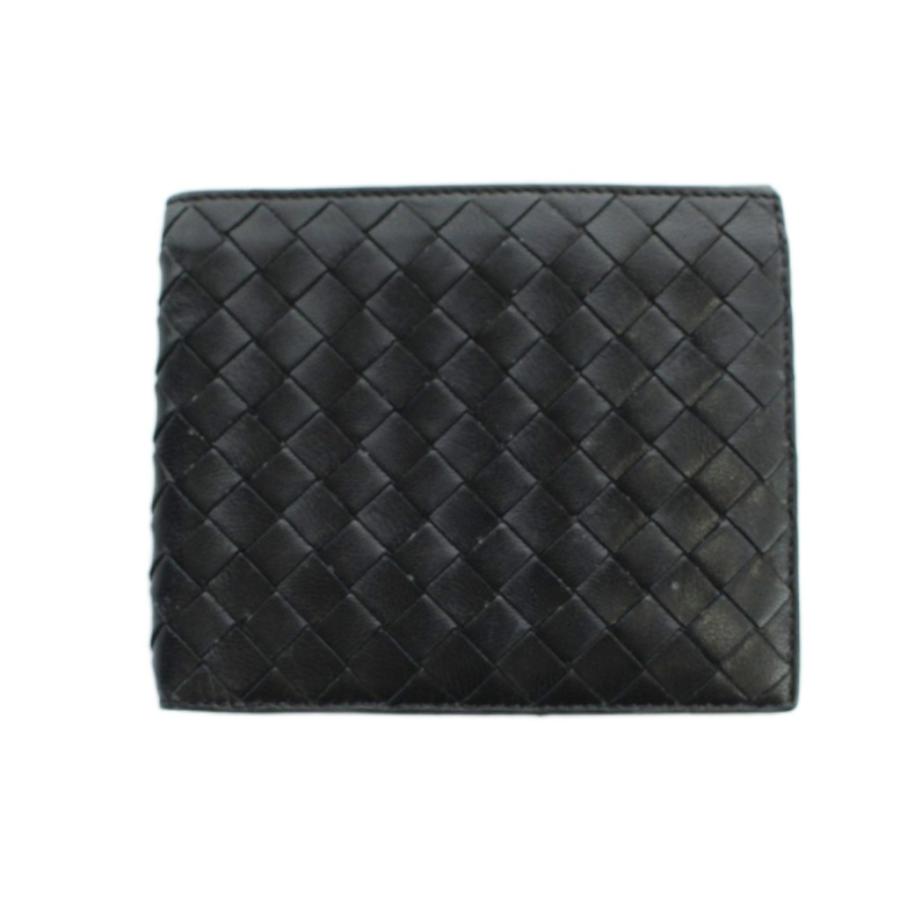 BOTTEGA VENETA（ボッテガ・ヴェネタ） 二つ折り財布 札入れ レザー