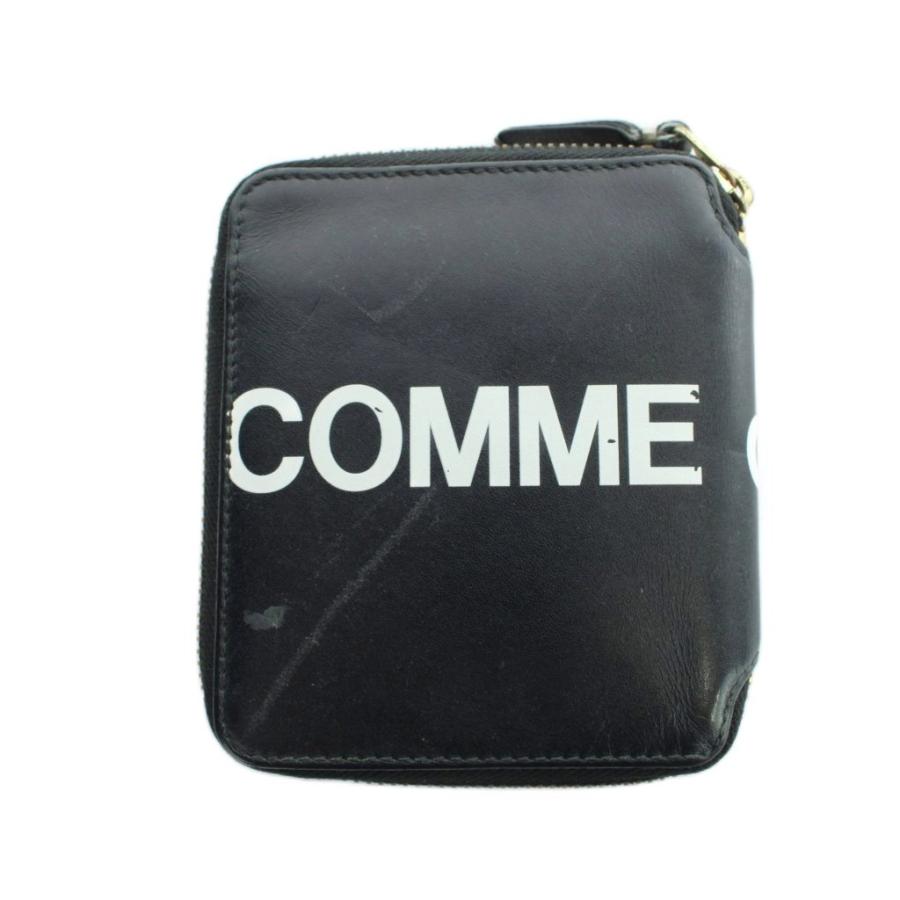 コムデギャルソン COMME des GARCONS 二つ折り財布 ウォレット ロゴ