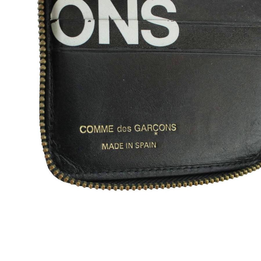 コムデギャルソン COMME des GARCONS 二つ折り財布 ウォレット ロゴ