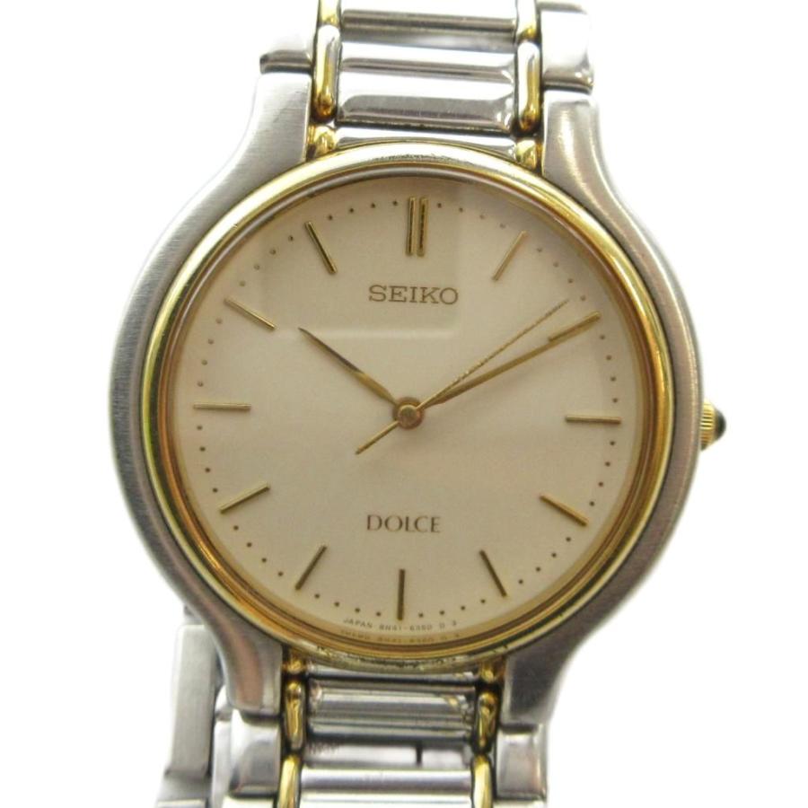 セイコー SEIKO ジャンク品 DOLCE ドルチェ 8N41-6230 腕時計 ウォッチ