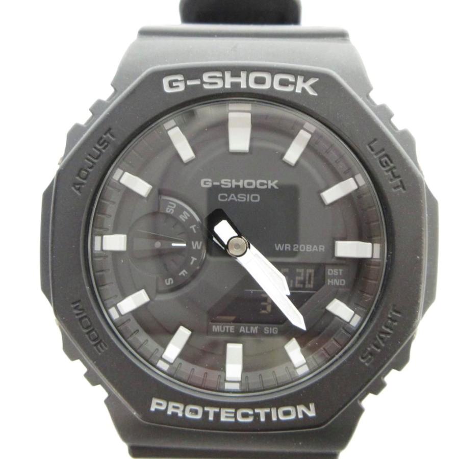 CASIO　カシオ　GA-2100　ブラック　クォーツ　アナデジ　カシオーク G-SHOCK カシオジーショック CASIO GA-2100 腕時計 ウォッチ クォーツ