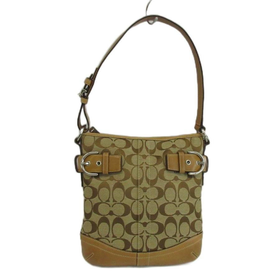 COACH（コーチ） トートバッグ ワンショルダー キャンバス レザー