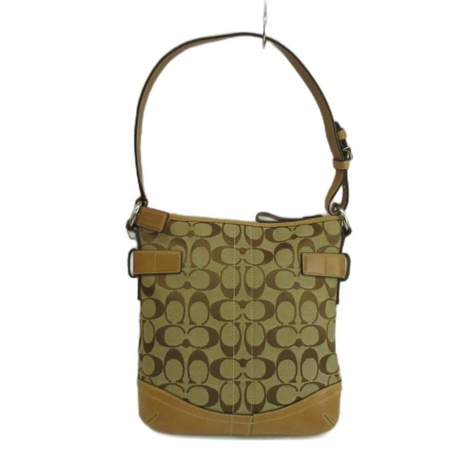 COACH（コーチ） トートバッグ ワンショルダー キャンバス レザー