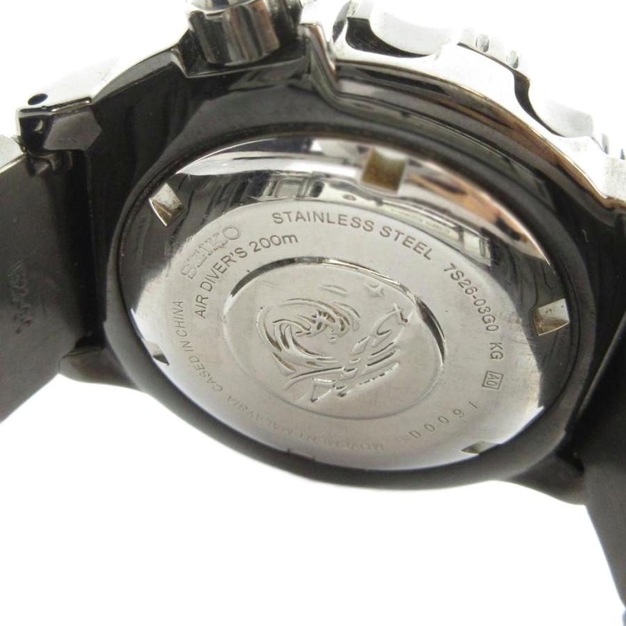 セイコー SEIKO SCUBA スキューバ 200m 7S26-03G0 腕時計 自動巻き