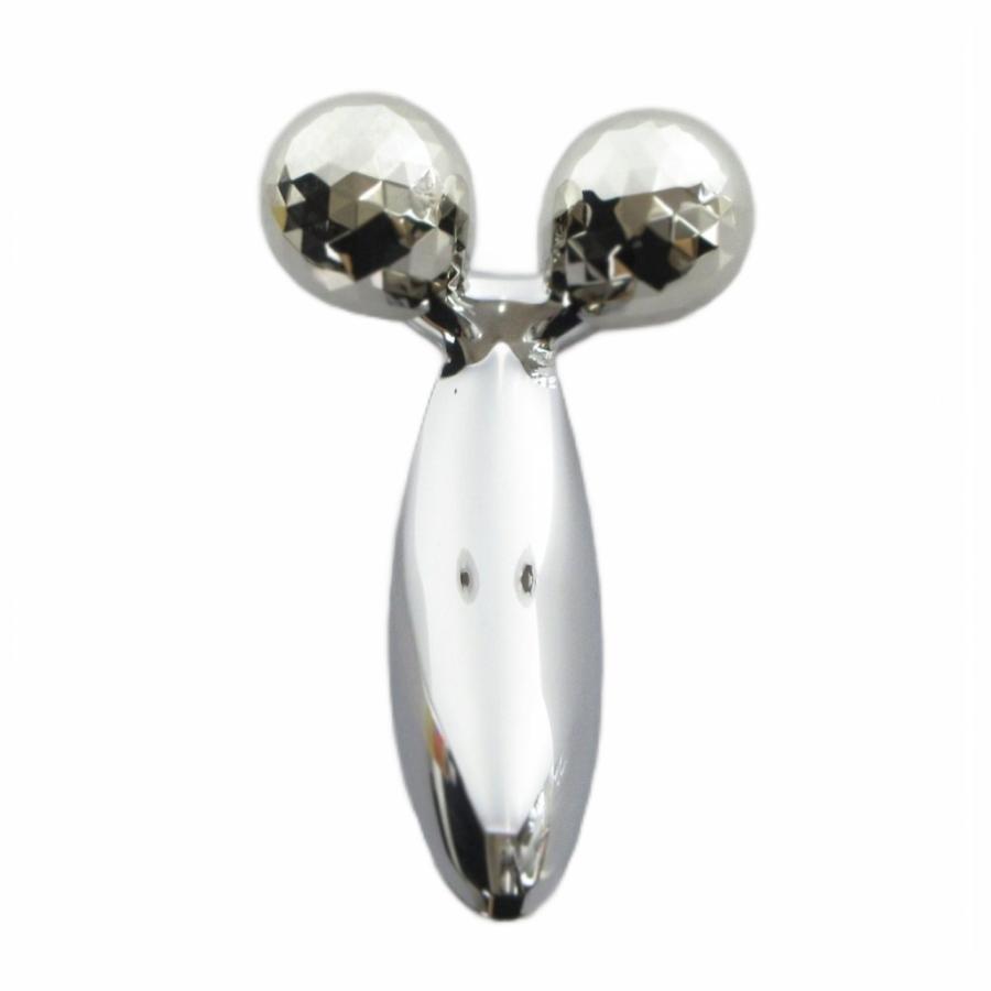 リファ Refa CARAT カラット PEC-L1706 美顔器 ローラー ロゴ シルバー