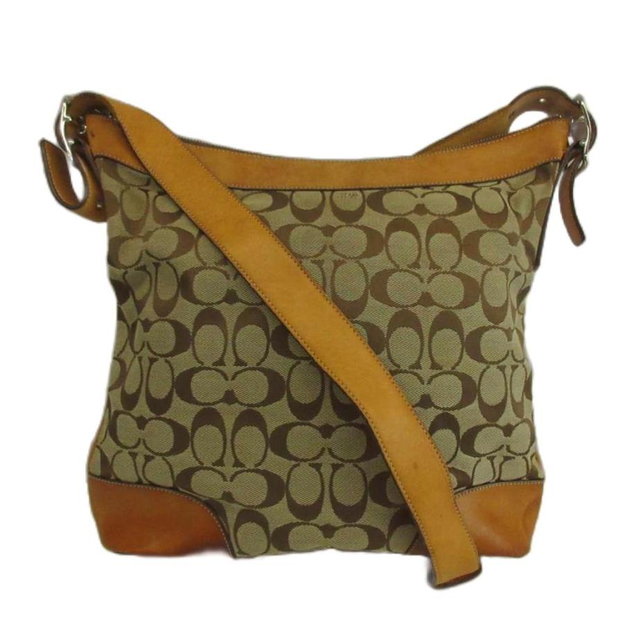 COACH（コーチ） シグネチャー スリムダッフル ショルダーバッグ 