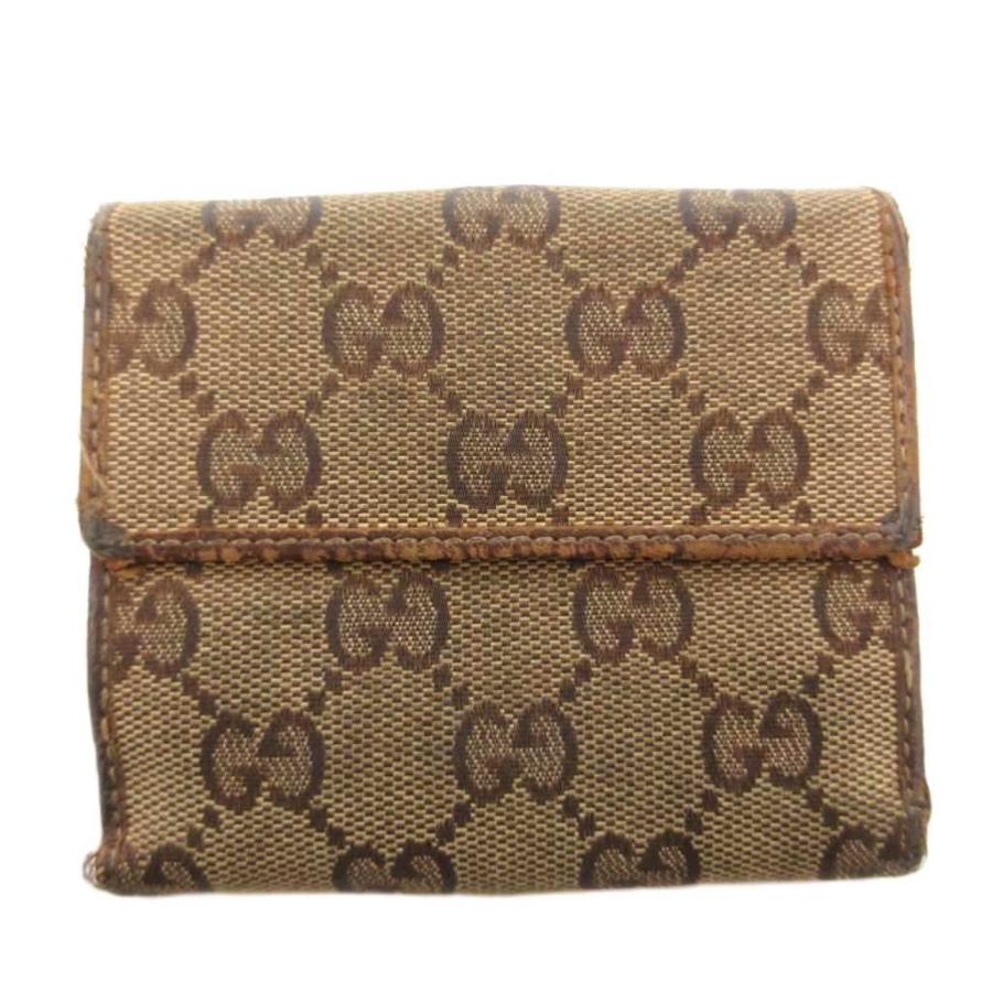 GUCCI（グッチ） オールド OLD 二つ折り財布 ウォレット 小銭入れあり