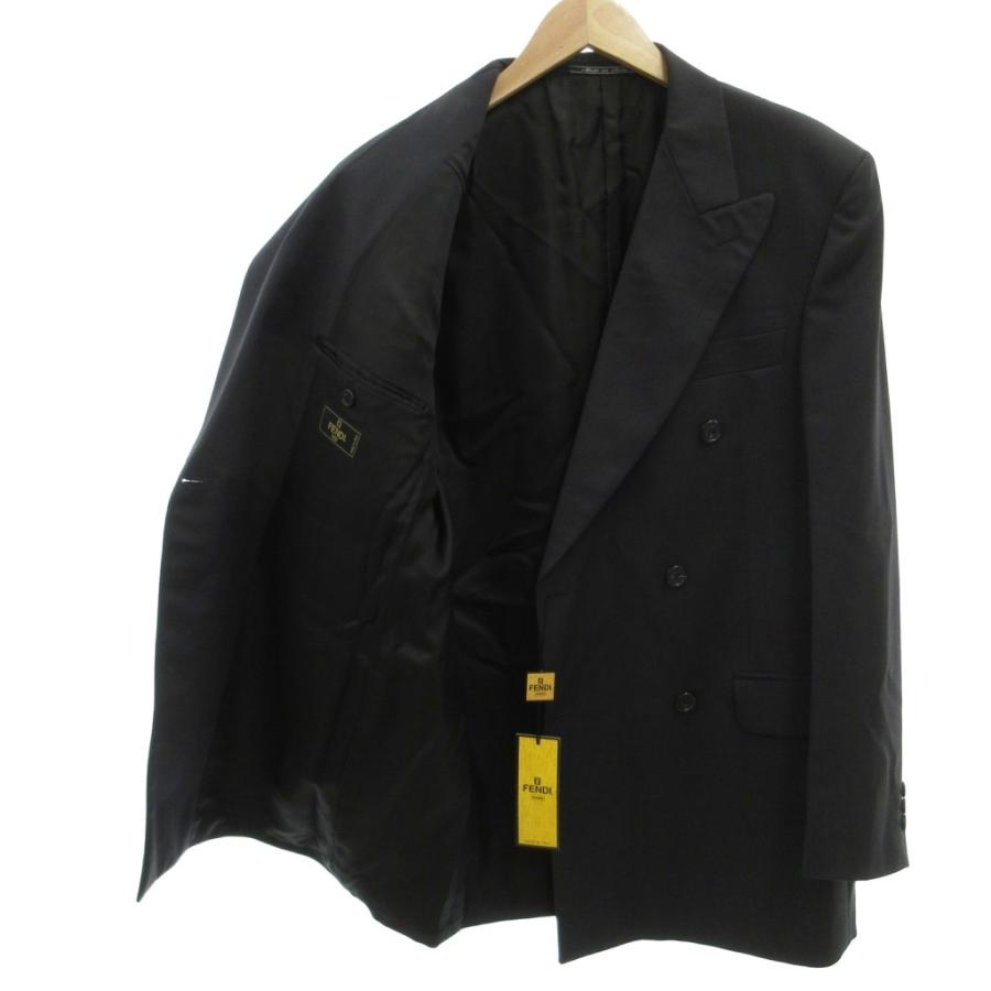 メンズ 【極美品】極上カシミヤ Zegna ダブルブレストスーツ× FENDI