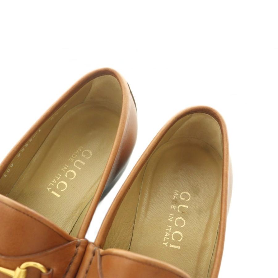 GUCCI（グッチ） ローファー モカシン レザー ホースビット金具 5.5