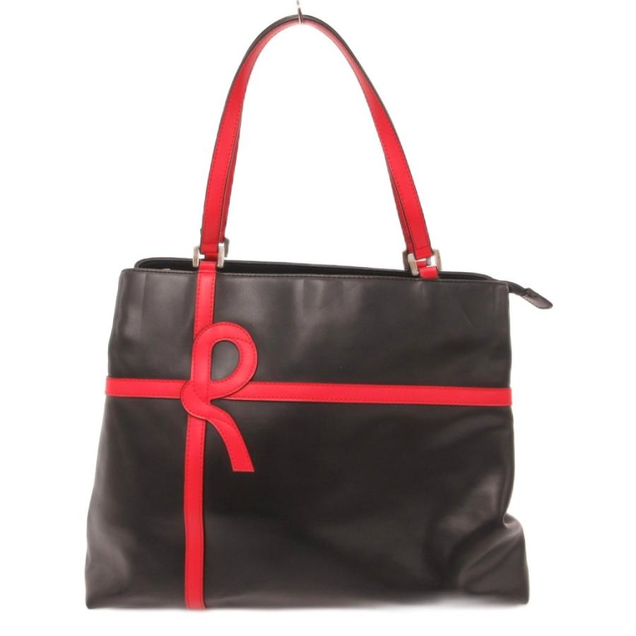 超美品 ロベルタディカメリーノ トロンプルイユ レザー トートバッグ ロベルタディカメリーノ Roberta di Camerino トートバッグ