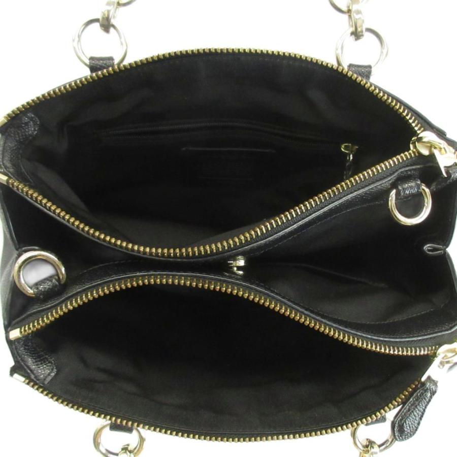 COACH コーチ ハンドバッグ 2WAY ブラック 黒 レザー ゴールド金具」 COACH（コーチ） ミニ クリスティー キャリーオール ハンドバッグ