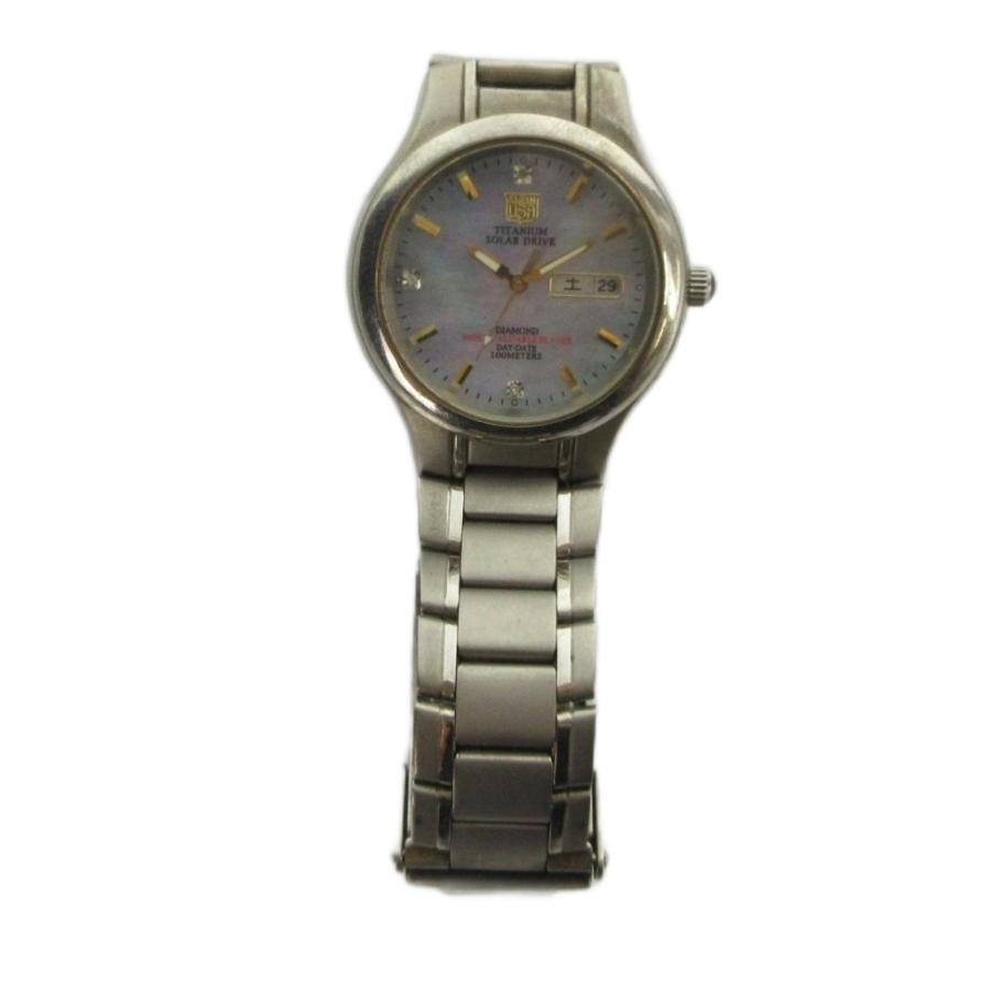 エルジン ELGIN FK-1251-C 腕時計 ウォッチ ソーラー カレンダー付き
