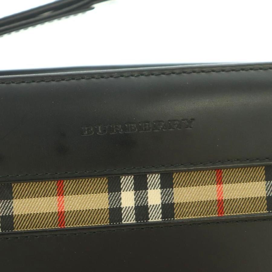 BURBERRY（バーバリー） ショルダーバッグ ハンドバッグ レザー ノバ