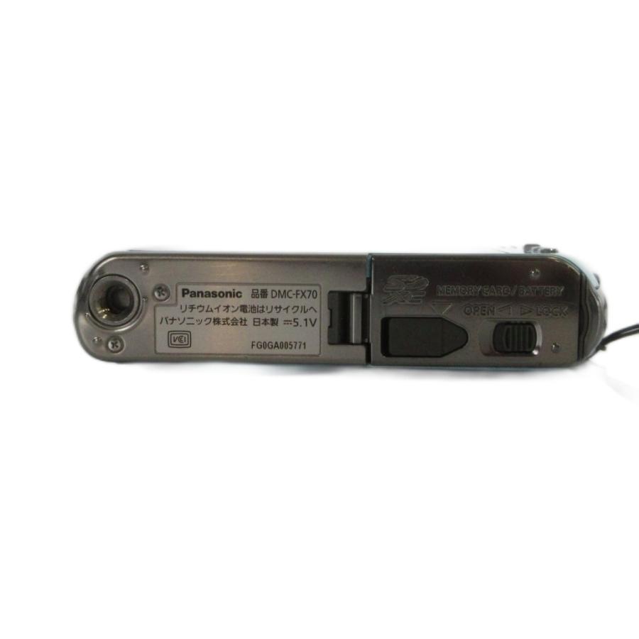 Panasonic DMC-FX70 DE-A59 デジタルカメラ コンパクト 本体 動作確認