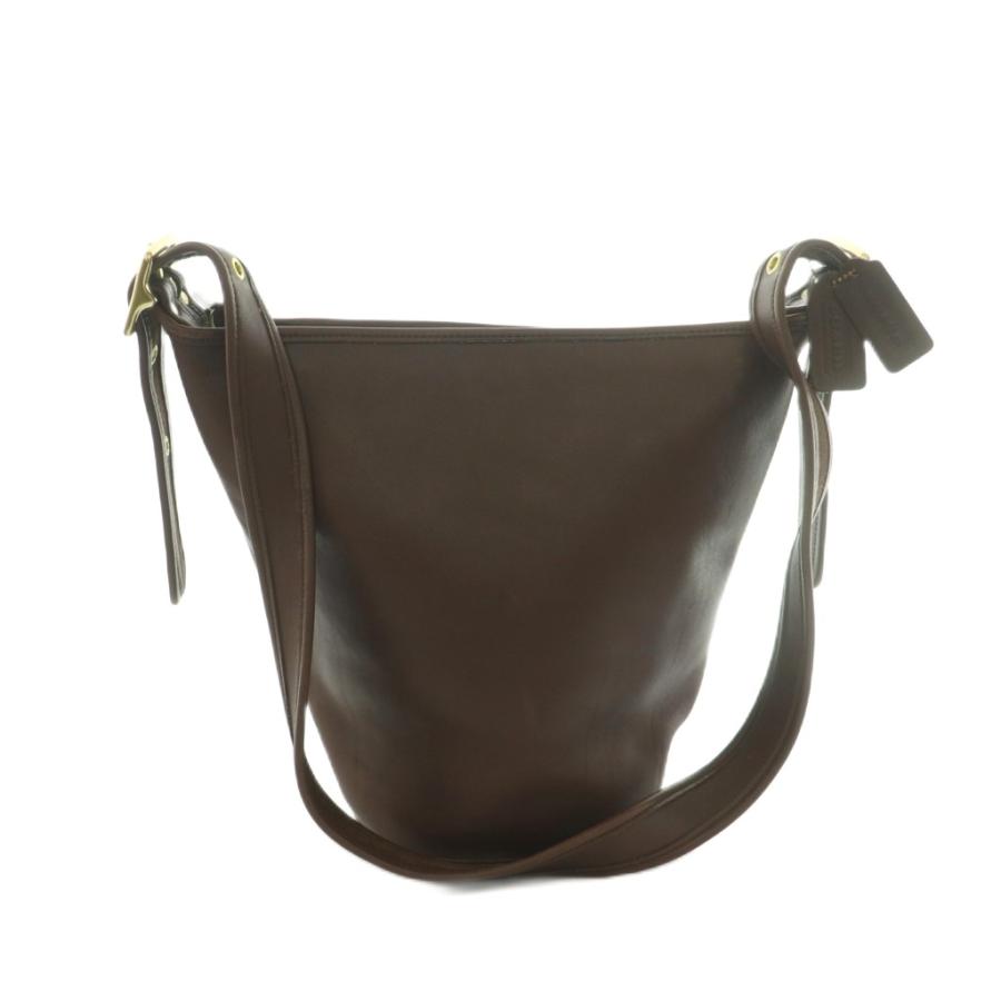 COACH（コーチ） オールドコーチ ショルダーバッグ レザー バケツ型 茶 
