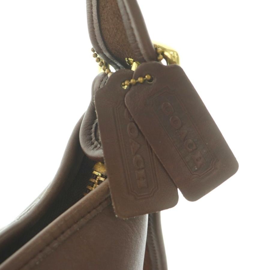 COACH（コーチ） オールドコーチ ショルダーバッグ レザー バケツ型 茶