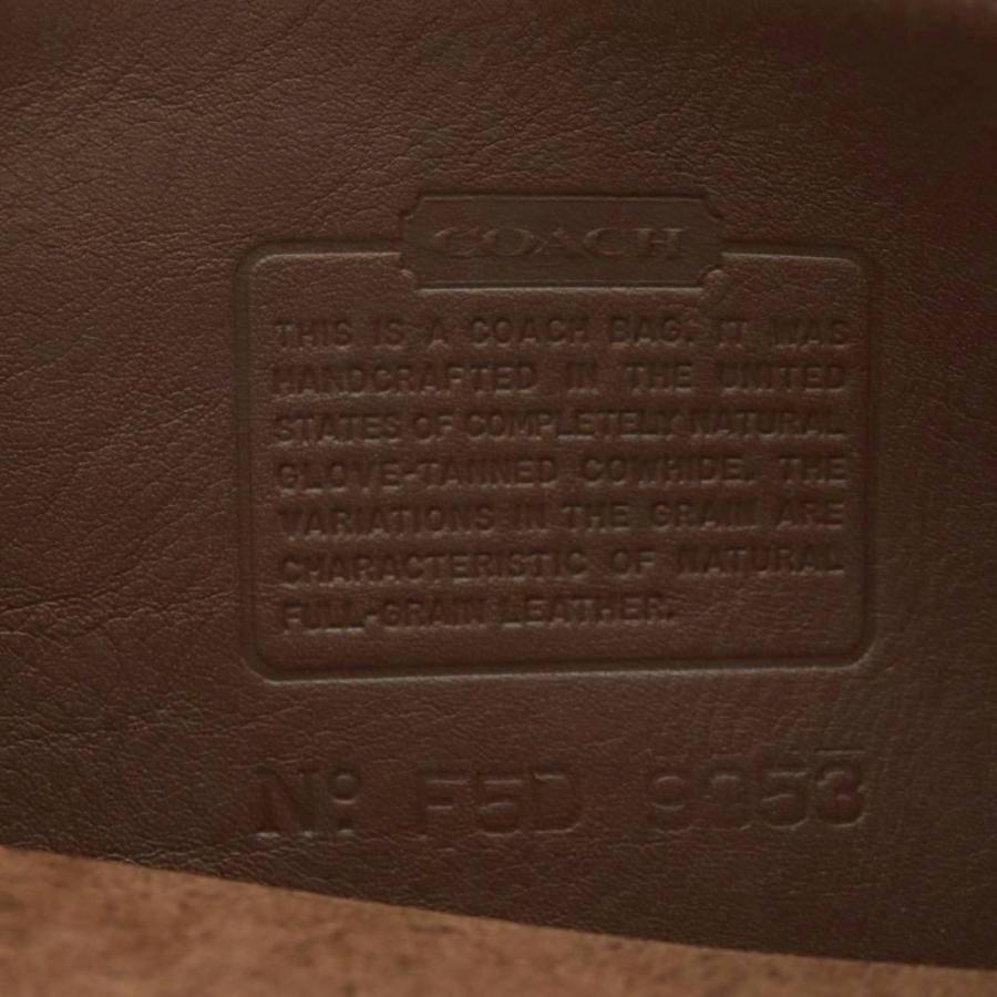 COACH（コーチ） オールドコーチ ショルダーバッグ レザー バケツ型 茶