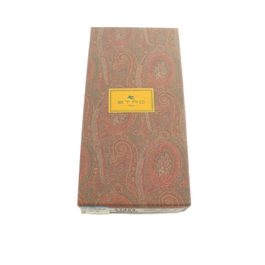 ETRO（エトロ） 長財布 二つ折り 小銭入れ レザー切替 ペイズリー柄