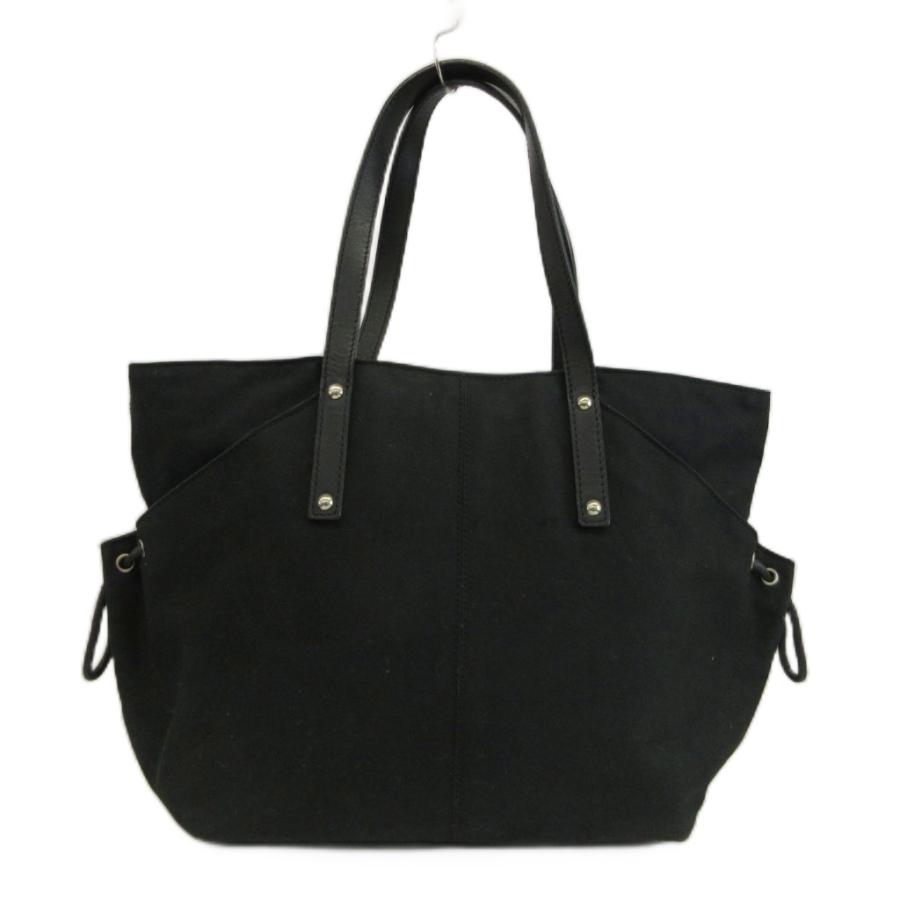 agnesb. VOYAGE レザー ハンドバッグ ブラック 本革 アニエスベー アニエスベー ボヤージュ Agnes b. VOYAGE トートバッグ ハンドバッグ
