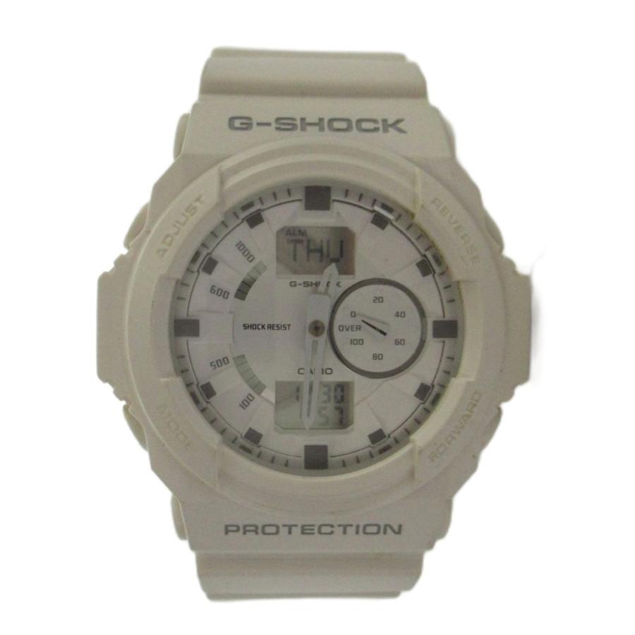 ☆【美品】カシオ G-SHOCK 腕時計 GA-150 デジタル白 White G-SHOCK カシオジーショック CASIO GA-150 腕時計 ウォッチ クォーツ