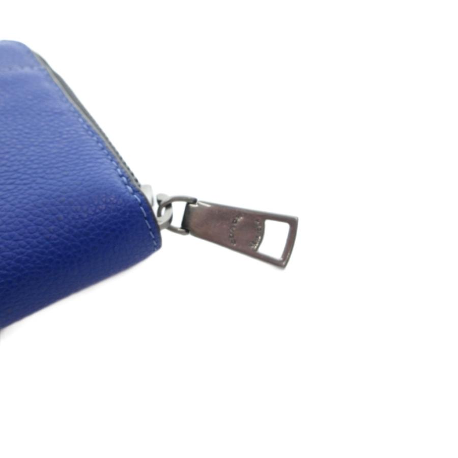 COACH（コーチ） 長財布 ラウンドファスナー 青 ブルー 58102 /ML