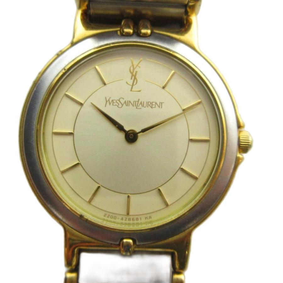 ☆*！様 イヴサンローラン コンビ 2200-228481 レディース腕時計 Yves Saint Laurent（イヴ・サンローラン） YVES SAINT LAURENT 2200