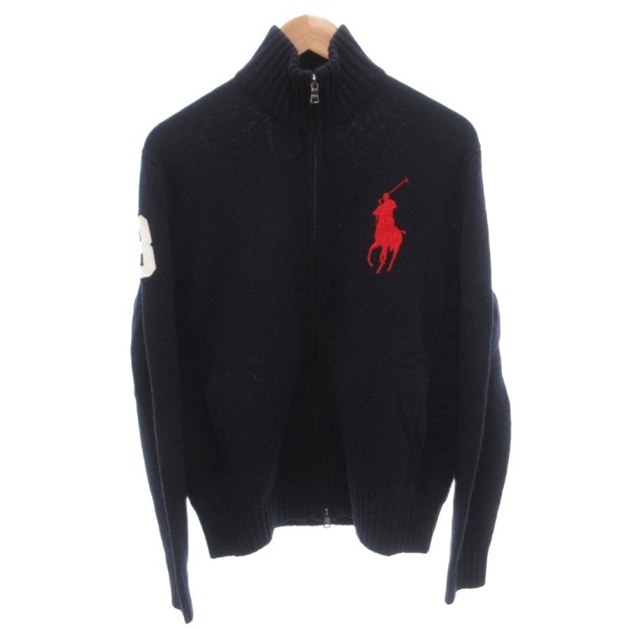 ポロ ラルフローレン POLO RALPH LAUREN ニット ジップアップ ビッグ 