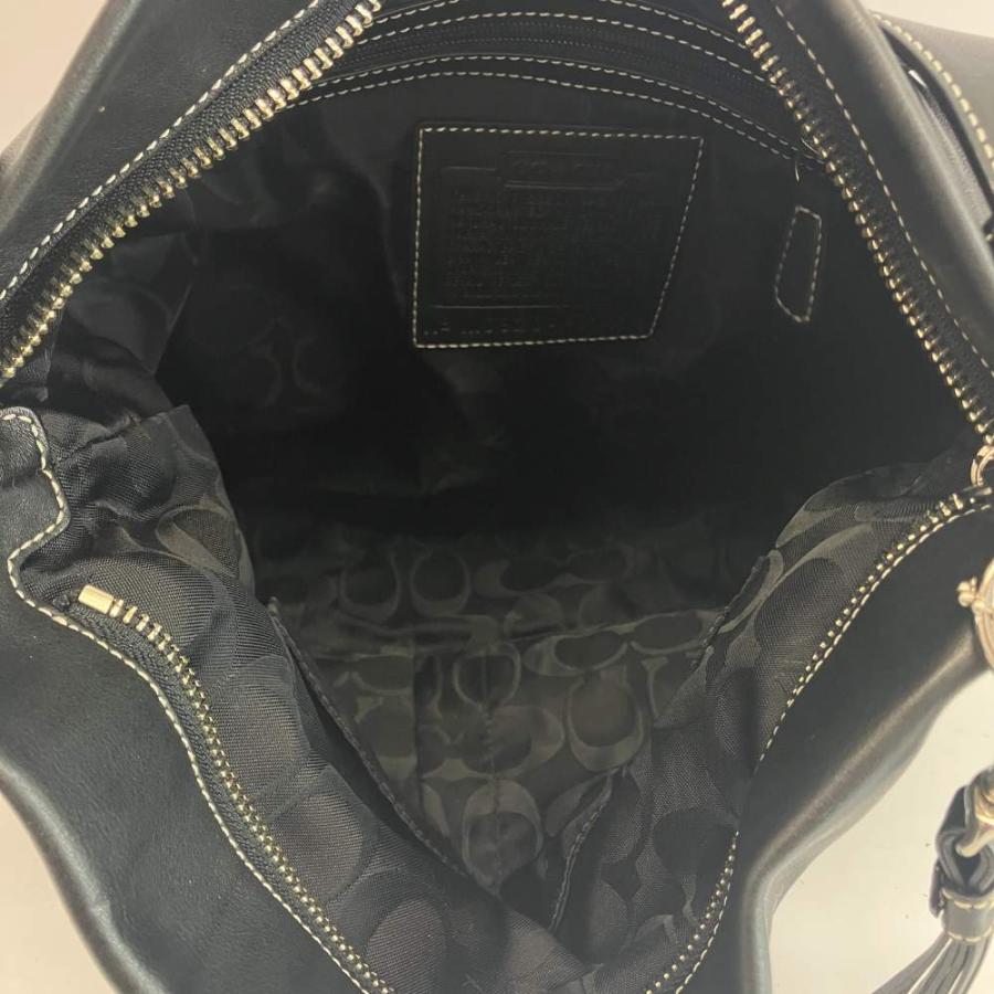 COACH（コーチ） ショルダーバッグ クロスボディ レザー 黒 ブラック
