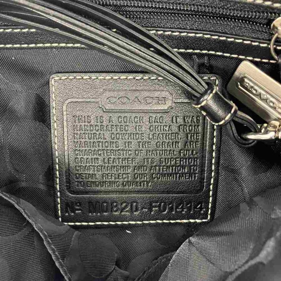 COACH（コーチ） ショルダーバッグ クロスボディ レザー 黒 ブラック