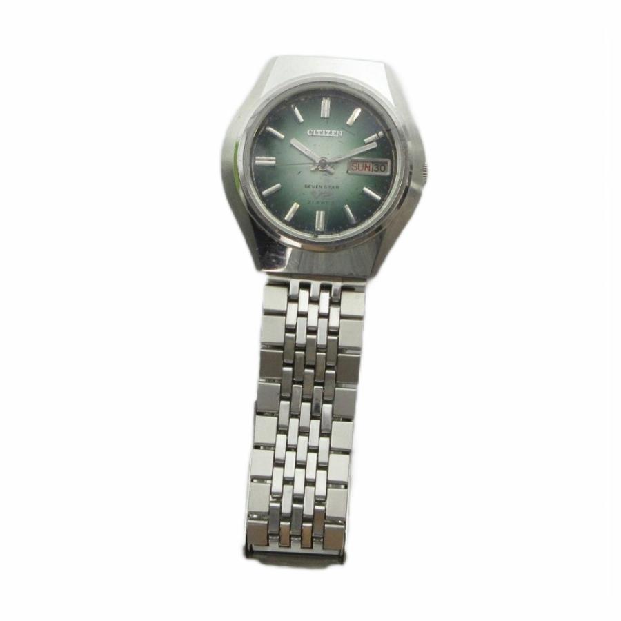 シチズン CITIZEN 4-385152 SEVEN STAR 腕時計 ウォッチ 自動巻き 緑